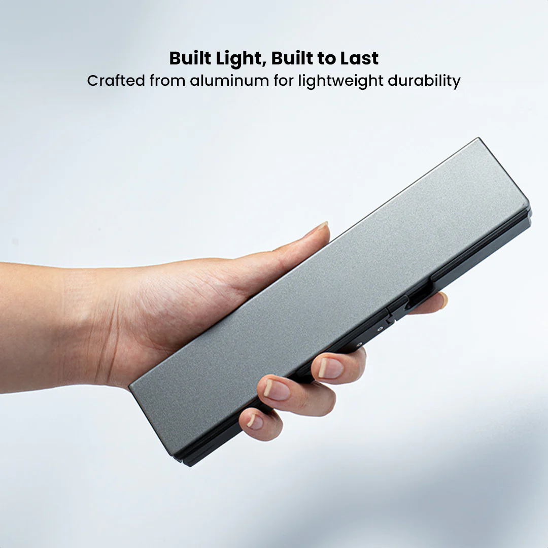 Mini Ergonomic Wireless Keyboard – Bluetooth
