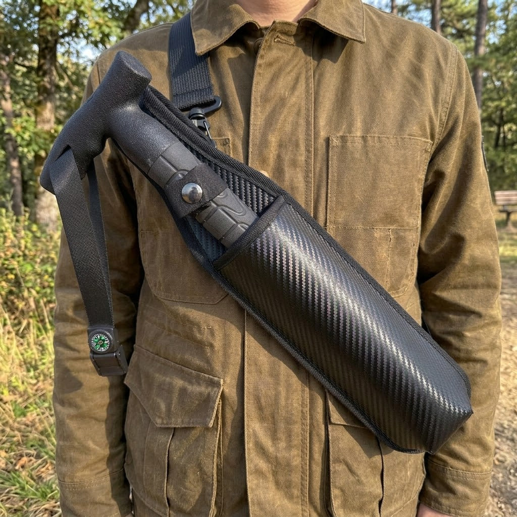 Telescopic Quick-Deployment Outdoor Stick