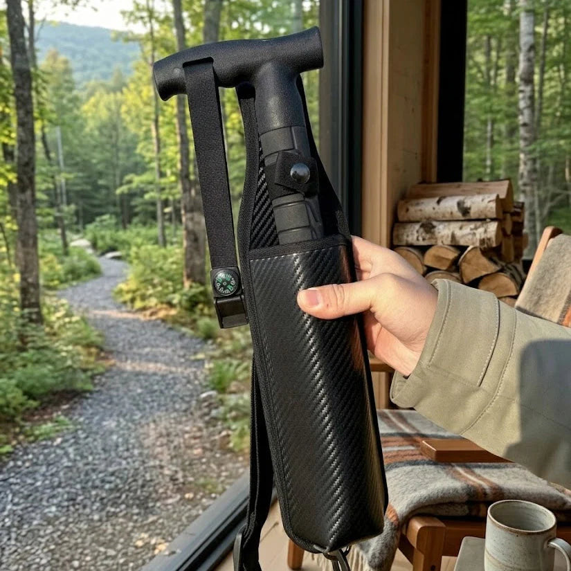Telescopic Quick-Deployment Outdoor Stick