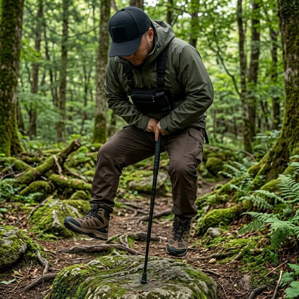 Telescopic Quick-Deployment Outdoor Stick