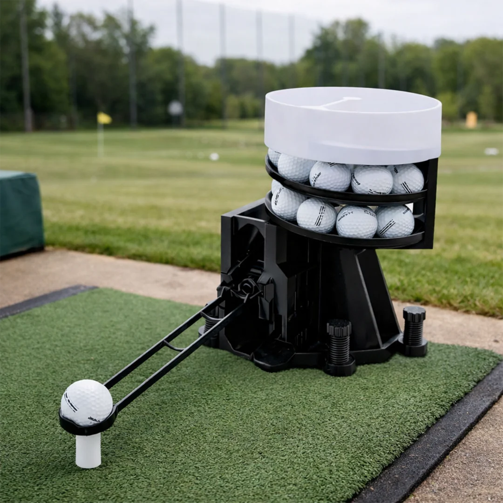 Automatic golf ball tee