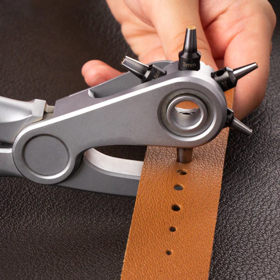 Leather Rotary Punching Machine