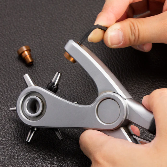Leather Rotary Punching Machine