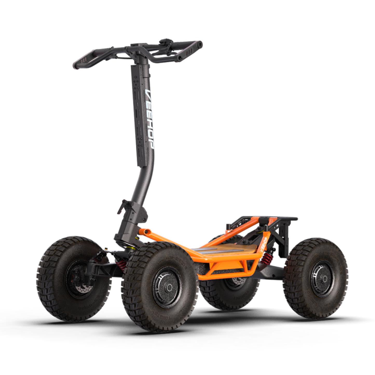 Patinete VEEHOP todoterreno de 4 ruedas motrices con asiento plegable 3200w / 6400w 40ah