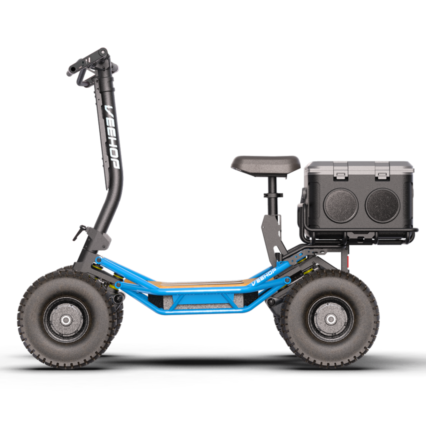 Patinete VEEHOP todoterreno de 4 ruedas motrices con asiento plegable 3200w / 6400w 40ah