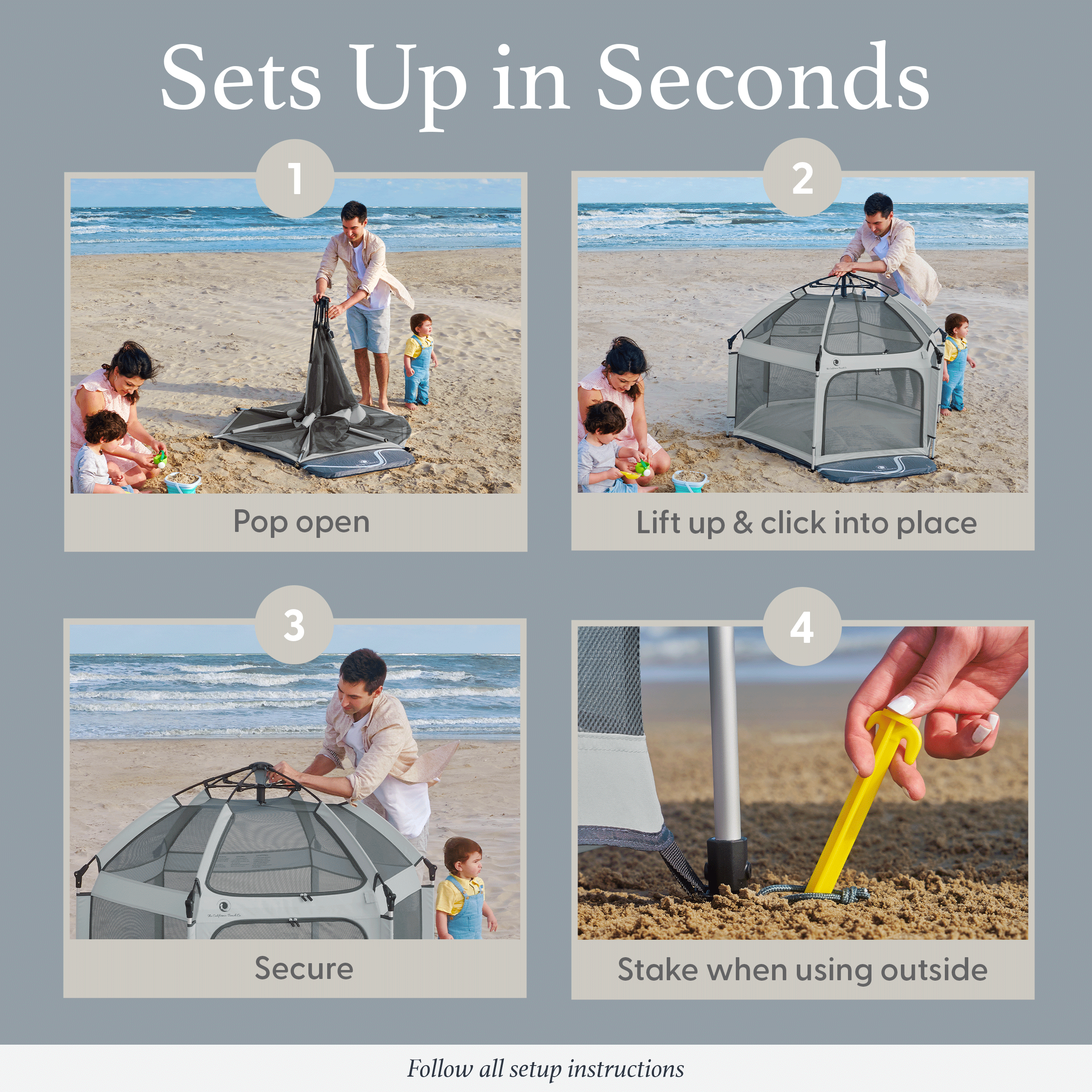 Swished Pop-up Tent