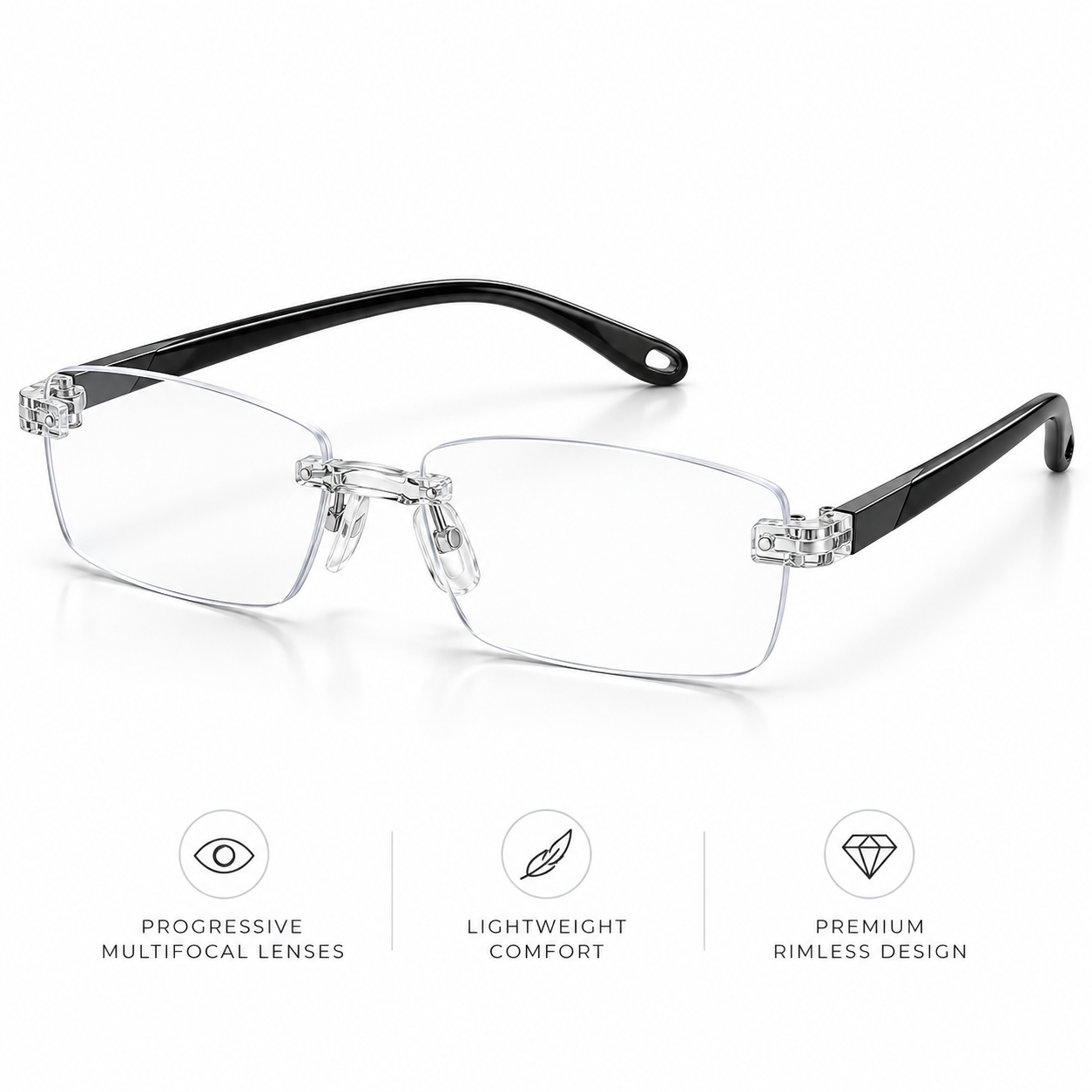 Instant Adapting Progressive Glasses: Multi-Degree Multifocal Lenses for Reading & Driving