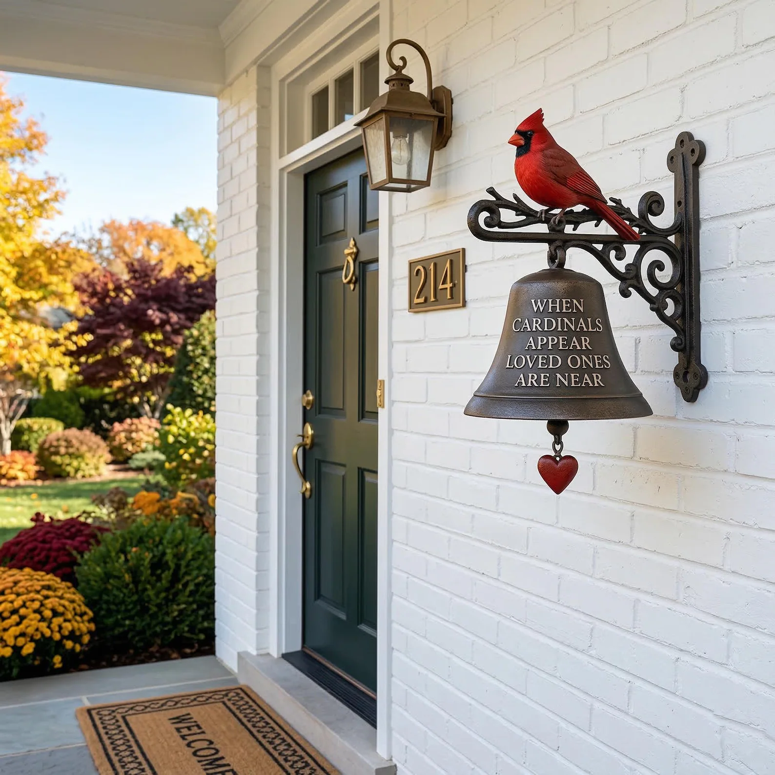 🔥🔥2026 Cardinals Memorial Garden Bell
