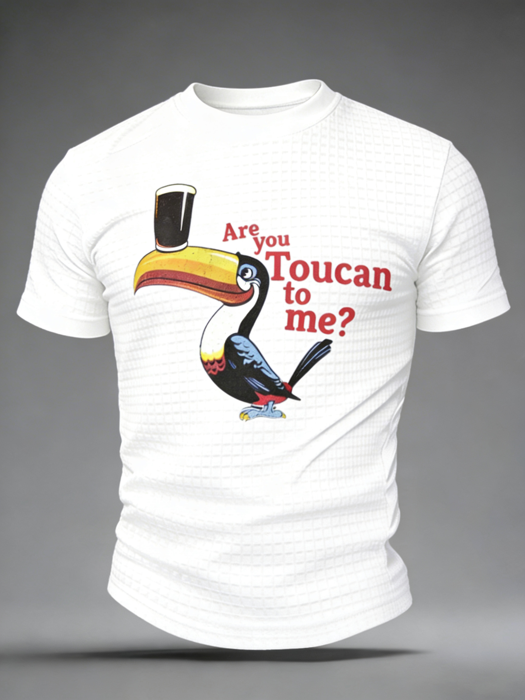 Men's Hello Darkness My Old Friend short sleeve Waffle Shirt