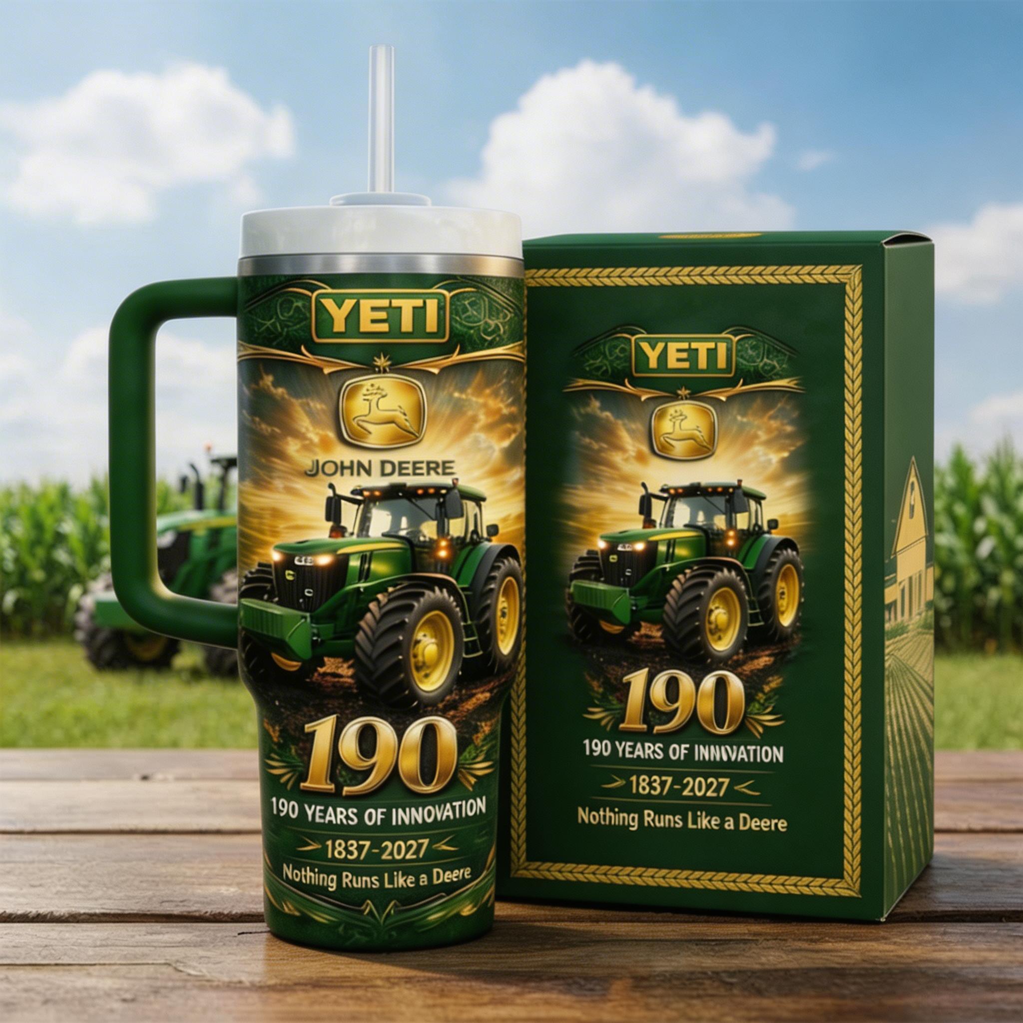 🚜John Deere The American Legend 190Th Anniversary 2027 Stanley Tumbler Mug