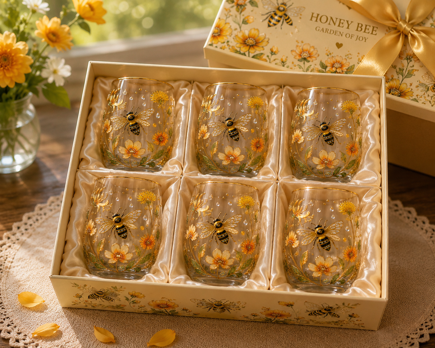 🌸🌿 2026 Limited Edition: Hope Garden - Glass Teacup ☀️☕