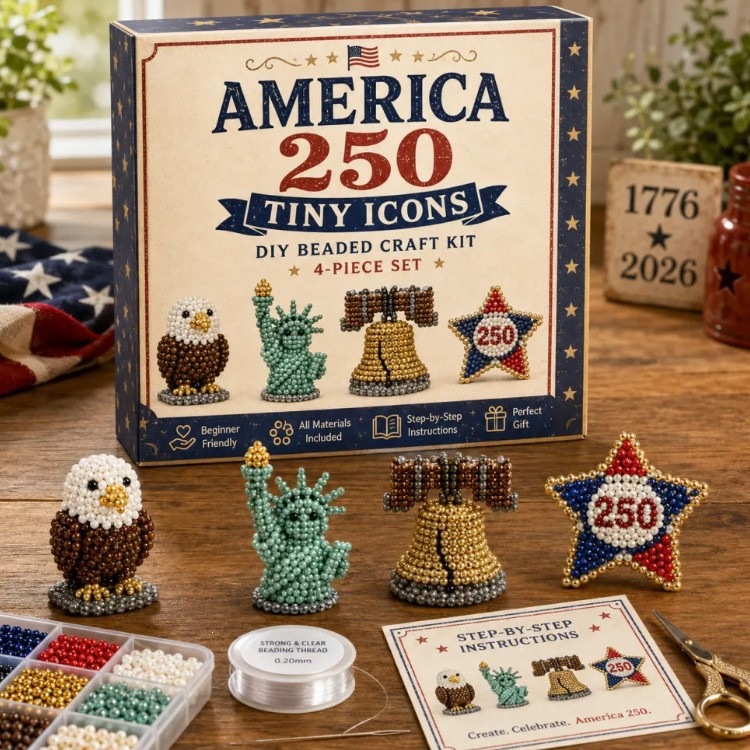 🔥Limited Edition - 🧵✨Petite 3D Beaded Animal Craft Kit