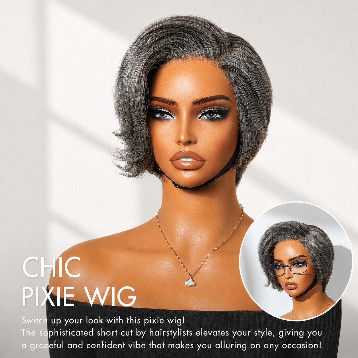 Affordable Pixie Cut Minimalist HD Lace Glueless Wig Pre-Cut Lace