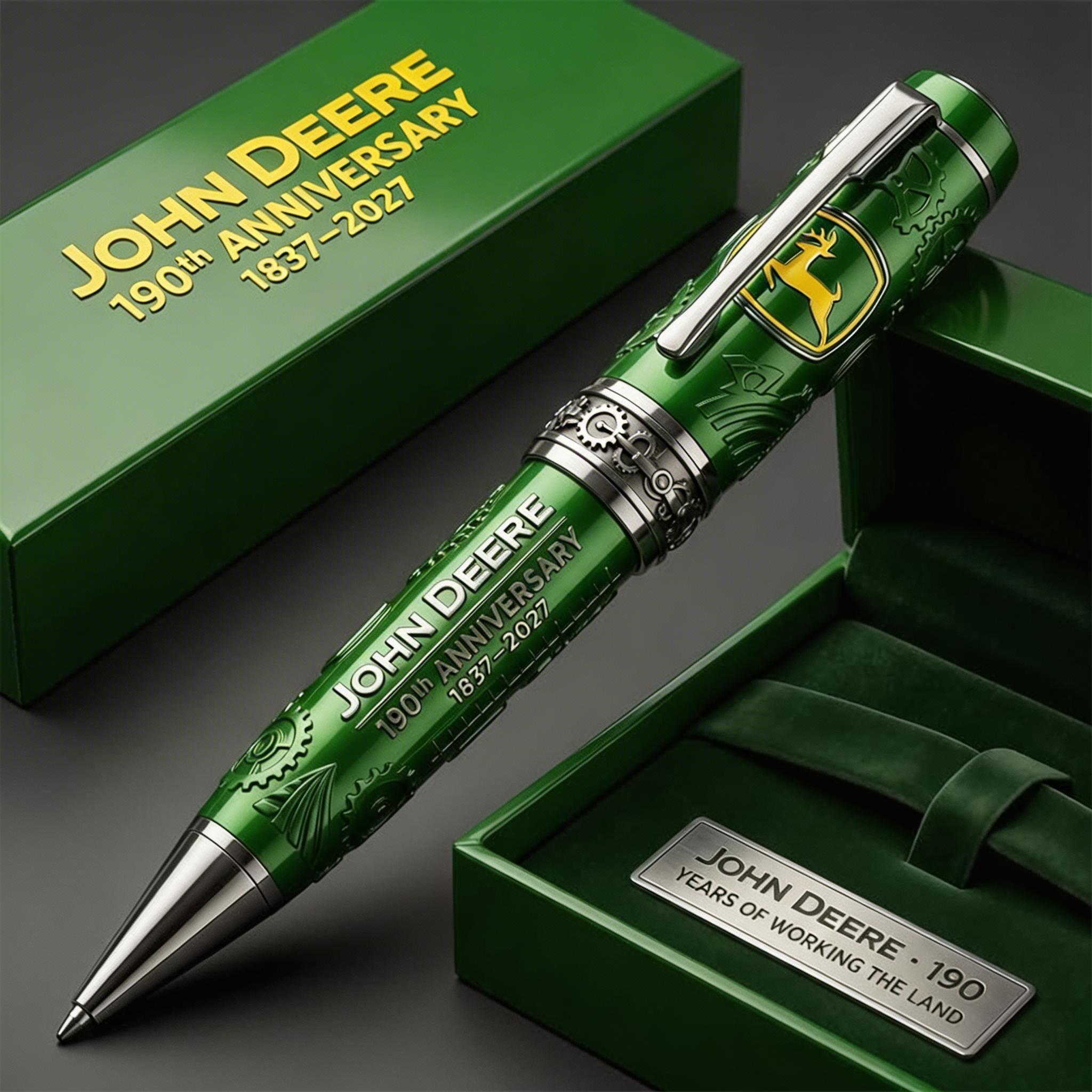 Limited Edition John Deere 190Th Anniversary Collectible Pen 2027