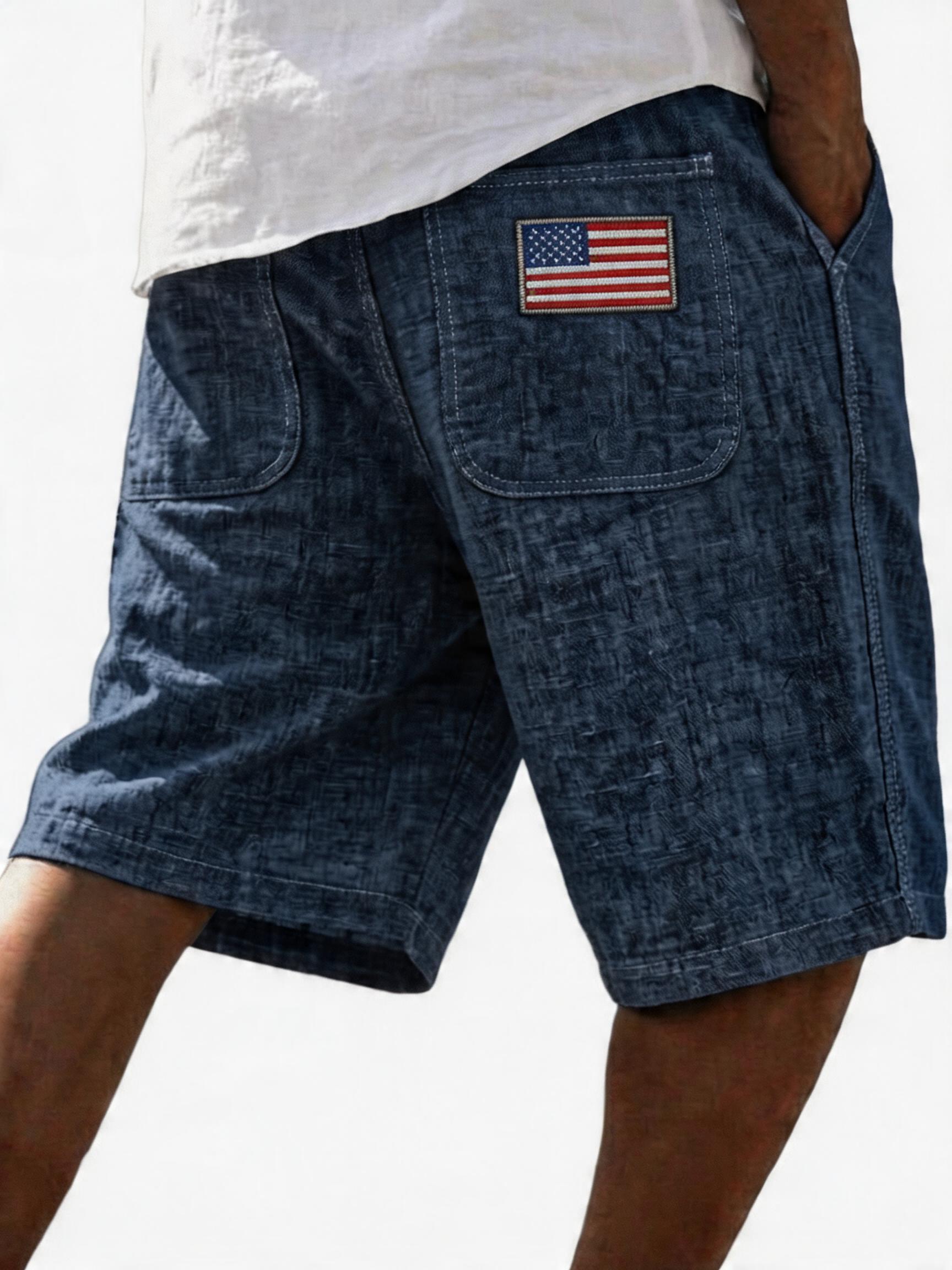 Men's Classic Linen Blend Casual Summer Shorts – Timeless Comfort for Everyday Wear