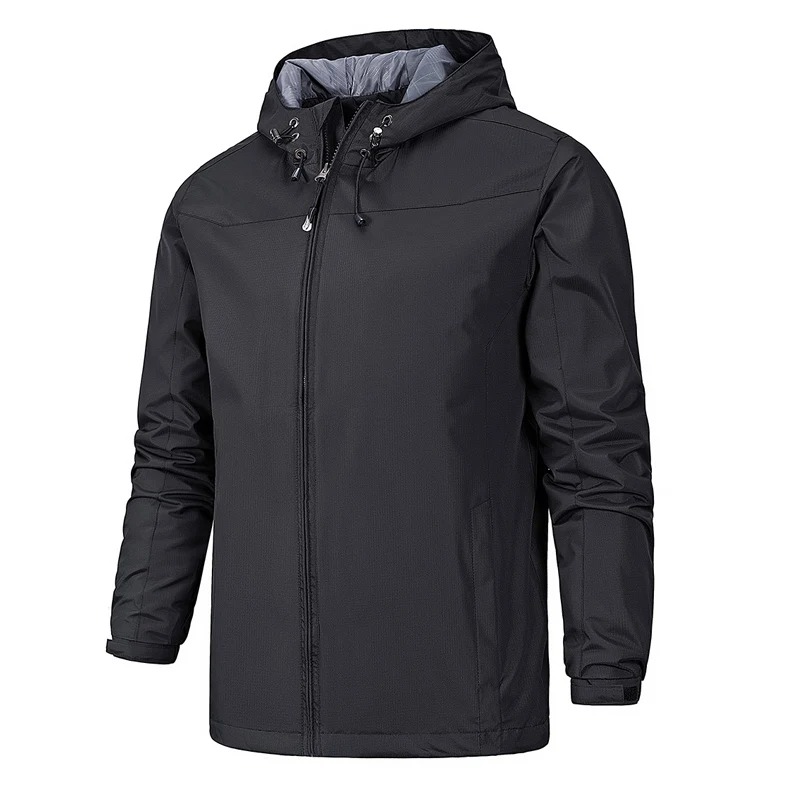 Casual Herren Bomber-Hardshell – Winddichte Funktionsjacke für Outdoor-Einsätze