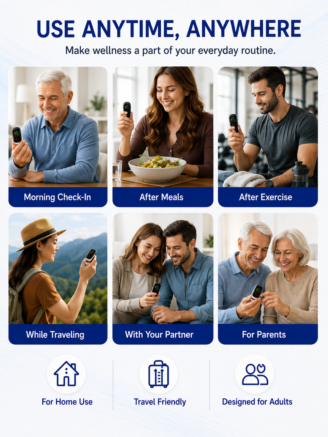 2026 Non-Invasive 5-Second Real-Time Metabolic Tracking Device – 99% Accuracy
