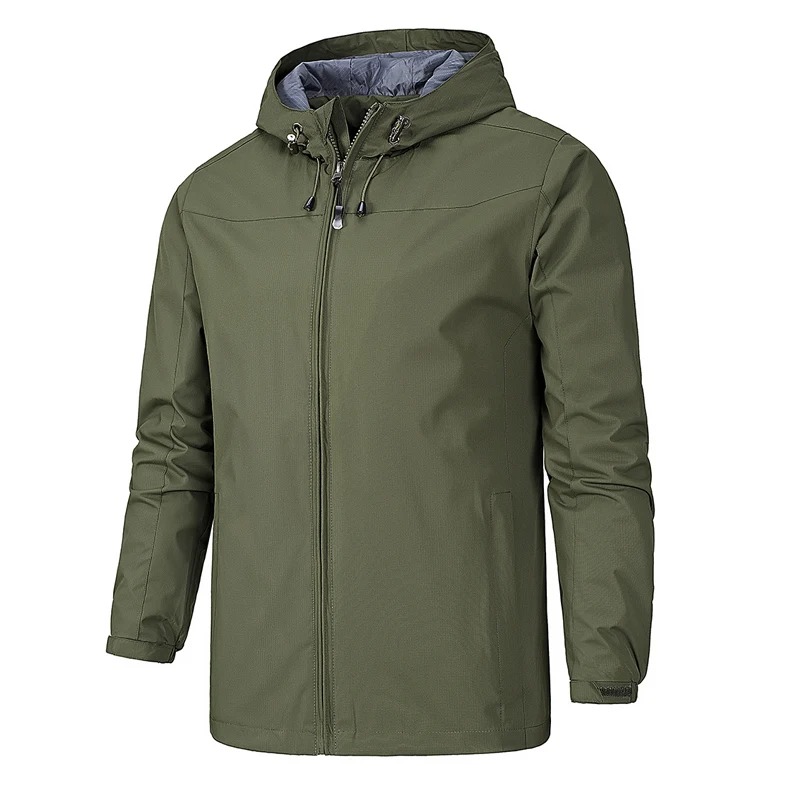 Casual Herren Bomber-Hardshell – Winddichte Funktionsjacke für Outdoor-Einsätze