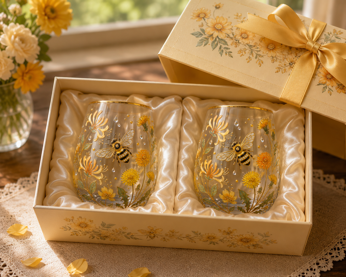 🌸🌿 2026 Limited Edition: Hope Garden - Glass Teacup ☀️☕