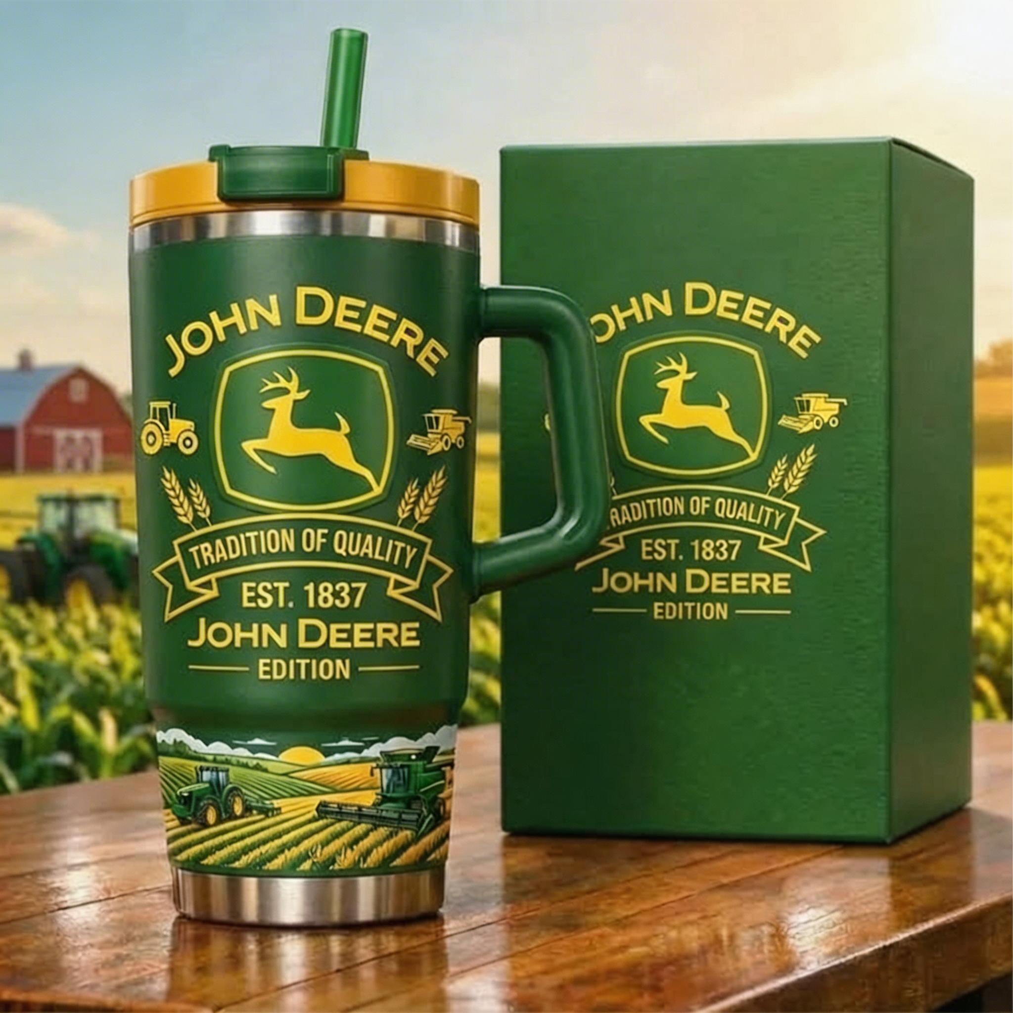 🚜John Deere The American Legend 190Th Anniversary 2027 Stanley Tumbler Mug