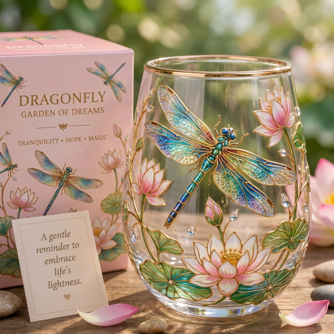 🌸🌿 2026 Limited Edition: Hope Garden - Glass Teacup ☀️☕