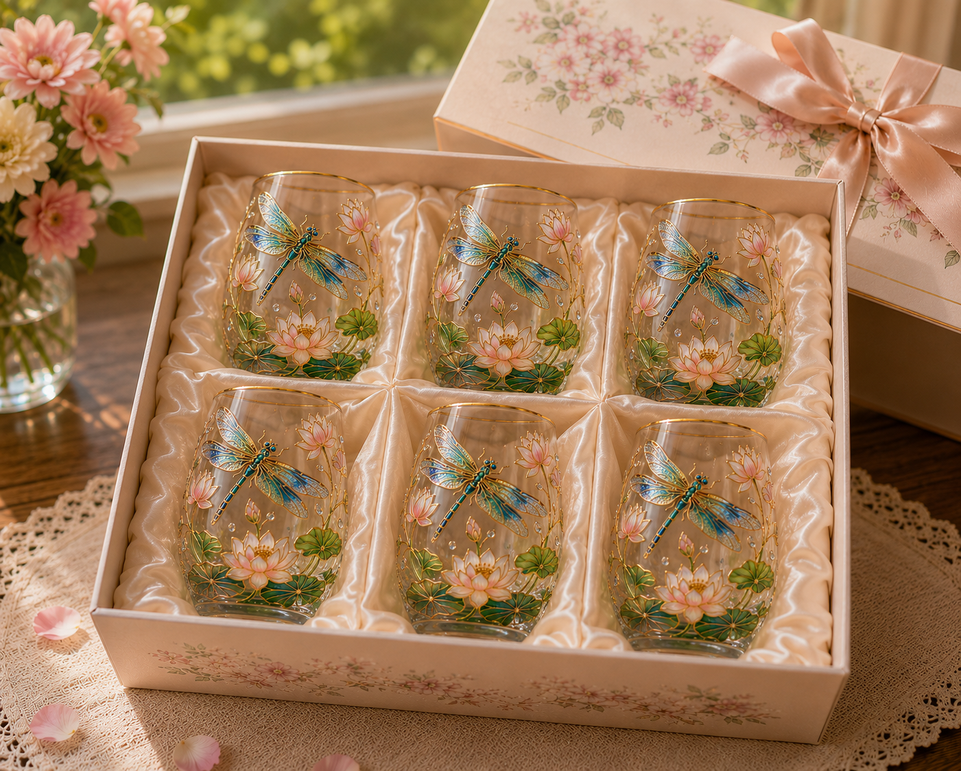 🌸🌿 2026 Limited Edition: Hope Garden - Glass Teacup ☀️☕