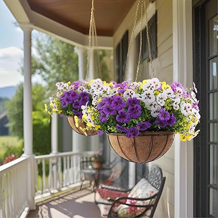 🌼 Rowfad Artificial Pansy Flowers — Bring Fresh Garden Charm to Any Space 🌼