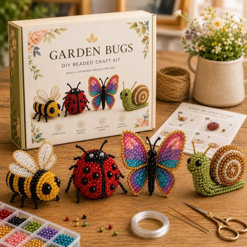 🔥Limited Edition - 🧵✨Petite 3D Beaded Animal Craft Kit