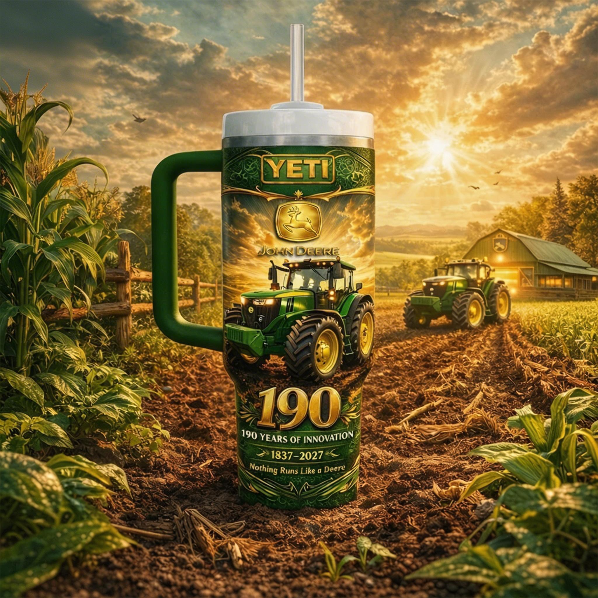 🚜John Deere The American Legend 190Th Anniversary 2027 Stanley Tumbler Mug
