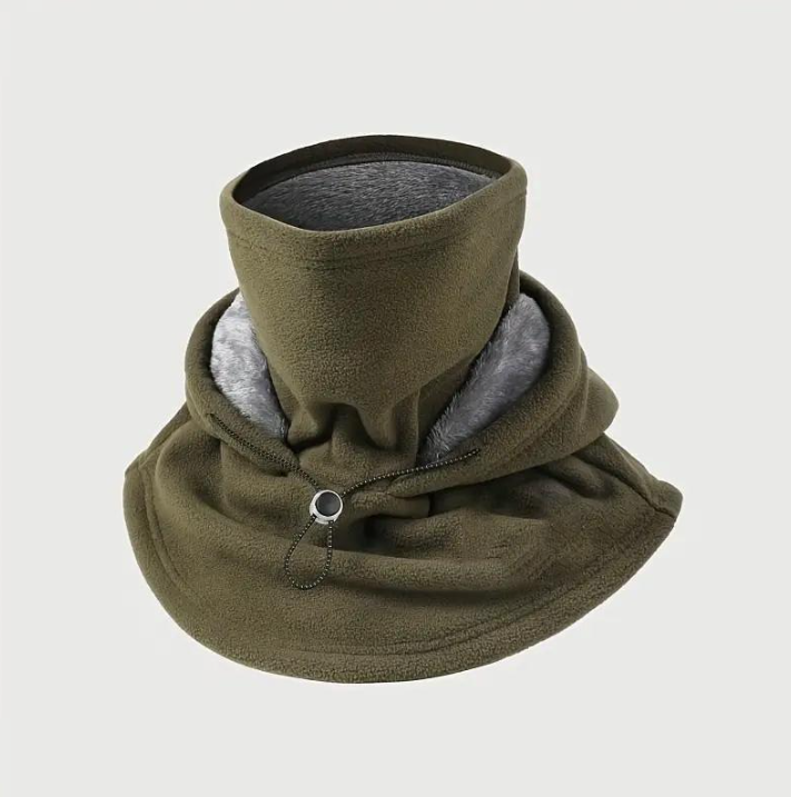 3-in-1 Winter Balaclava for Men & Women – Fleece-Lined Thermal Hood, Face Cover & Neck Warmer