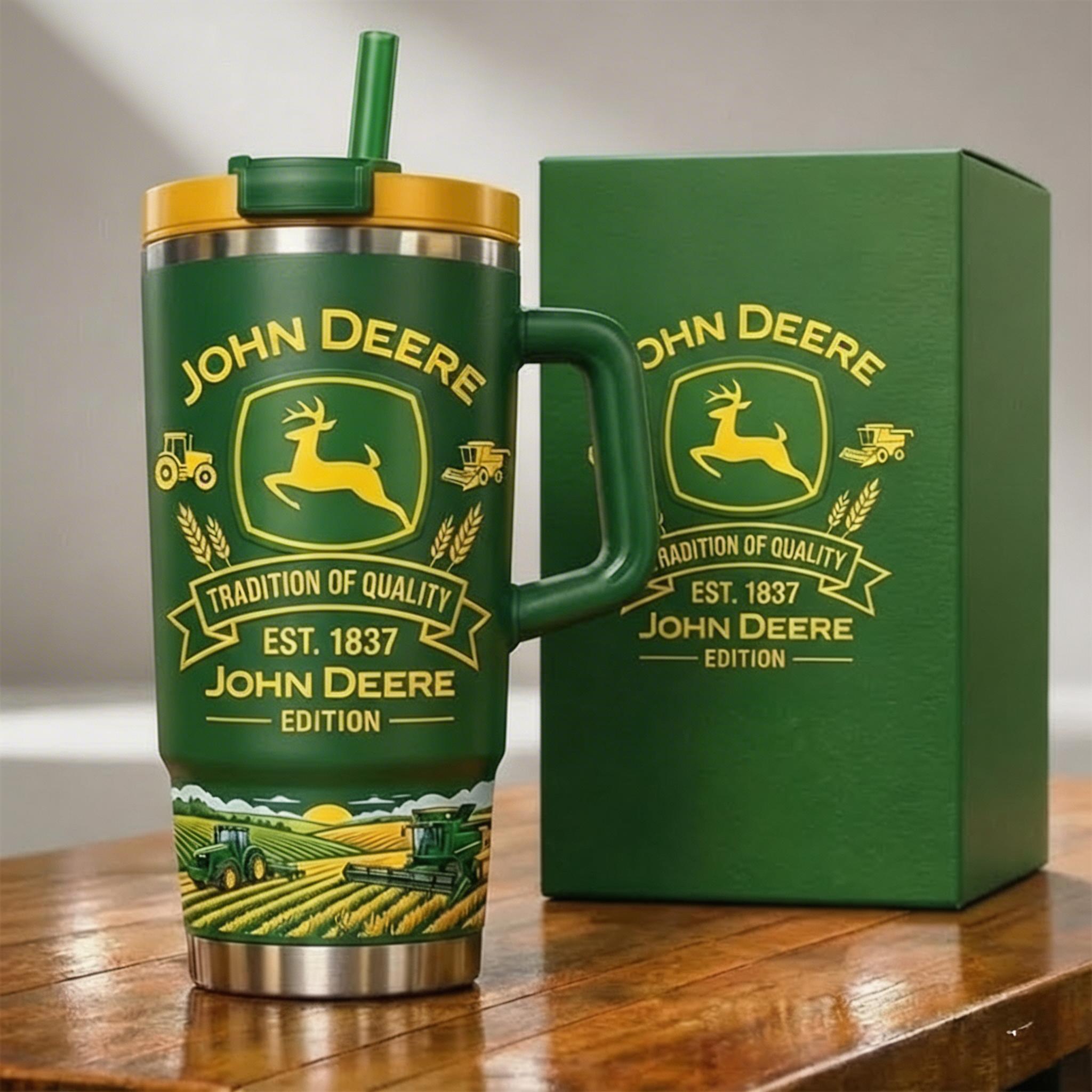 🚜John Deere The American Legend 190Th Anniversary 2027 Stanley Tumbler Mug