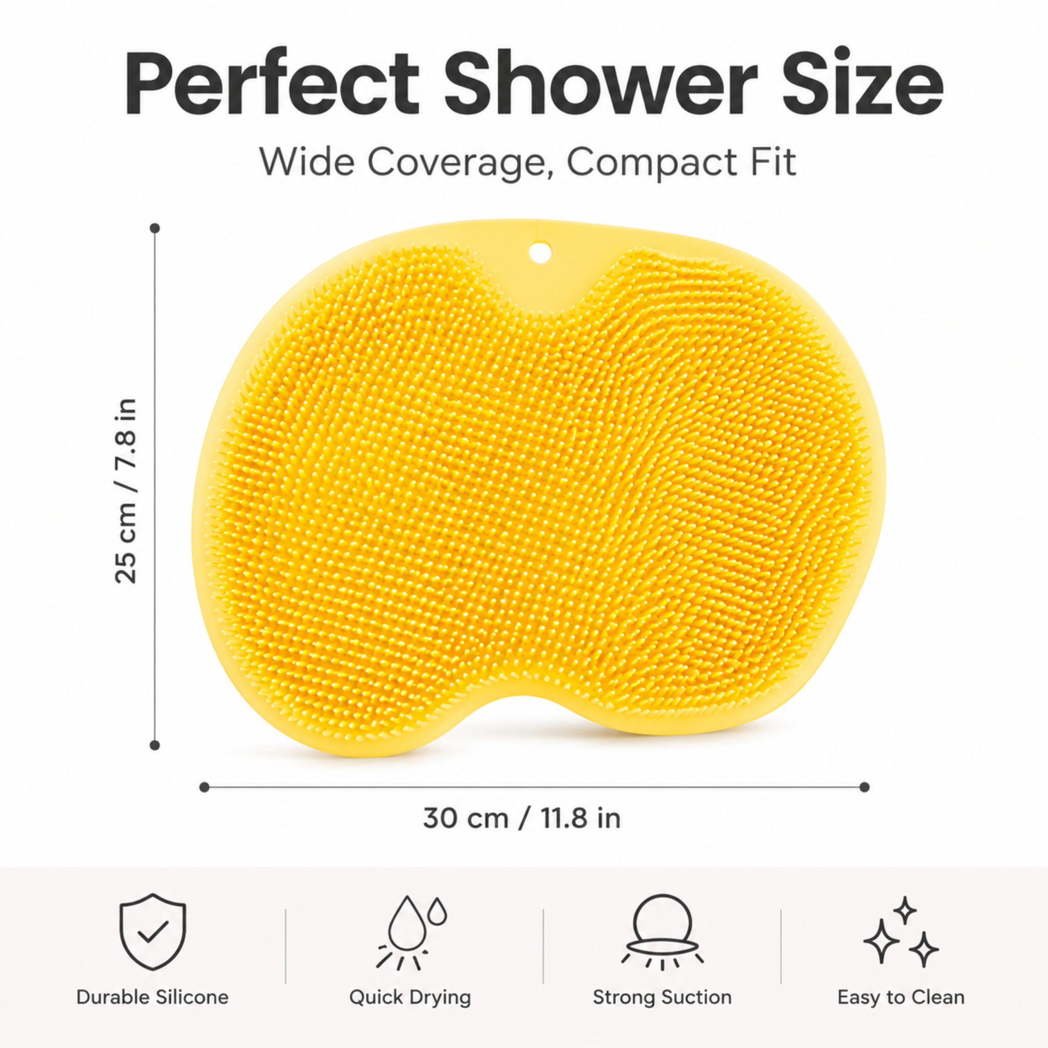✨ Hands-Free Foot Scrubber – Deep Clean, Massage & Exfoliate