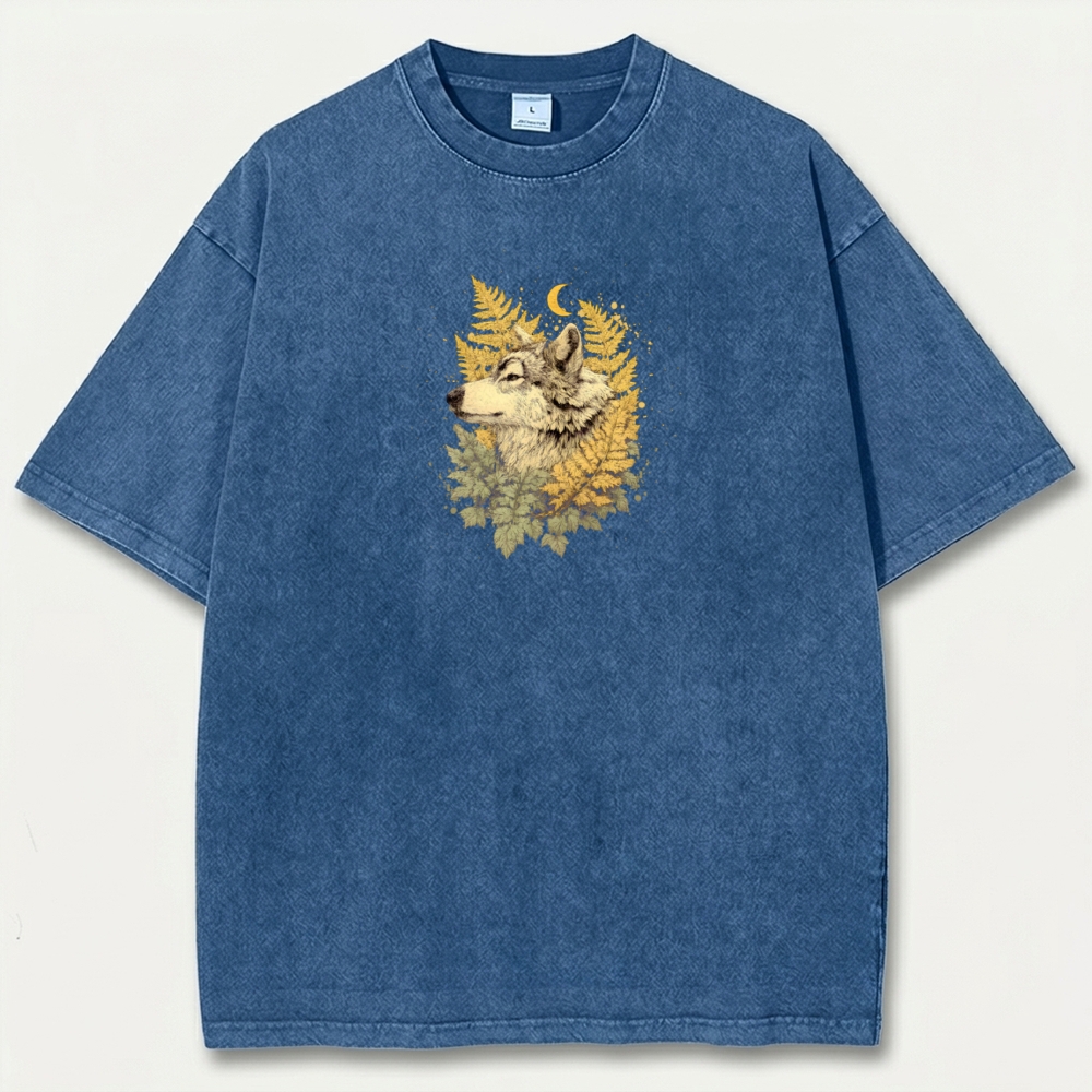 Wolf Weed Vintage Organic Cotton Trail Tee-HikeVista