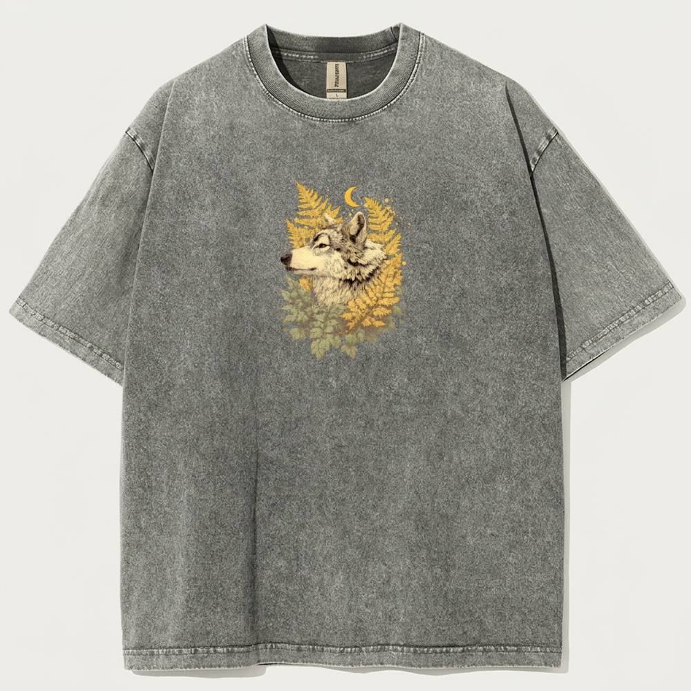 Wolf Weed Vintage Organic Cotton Trail Tee-HikeVista