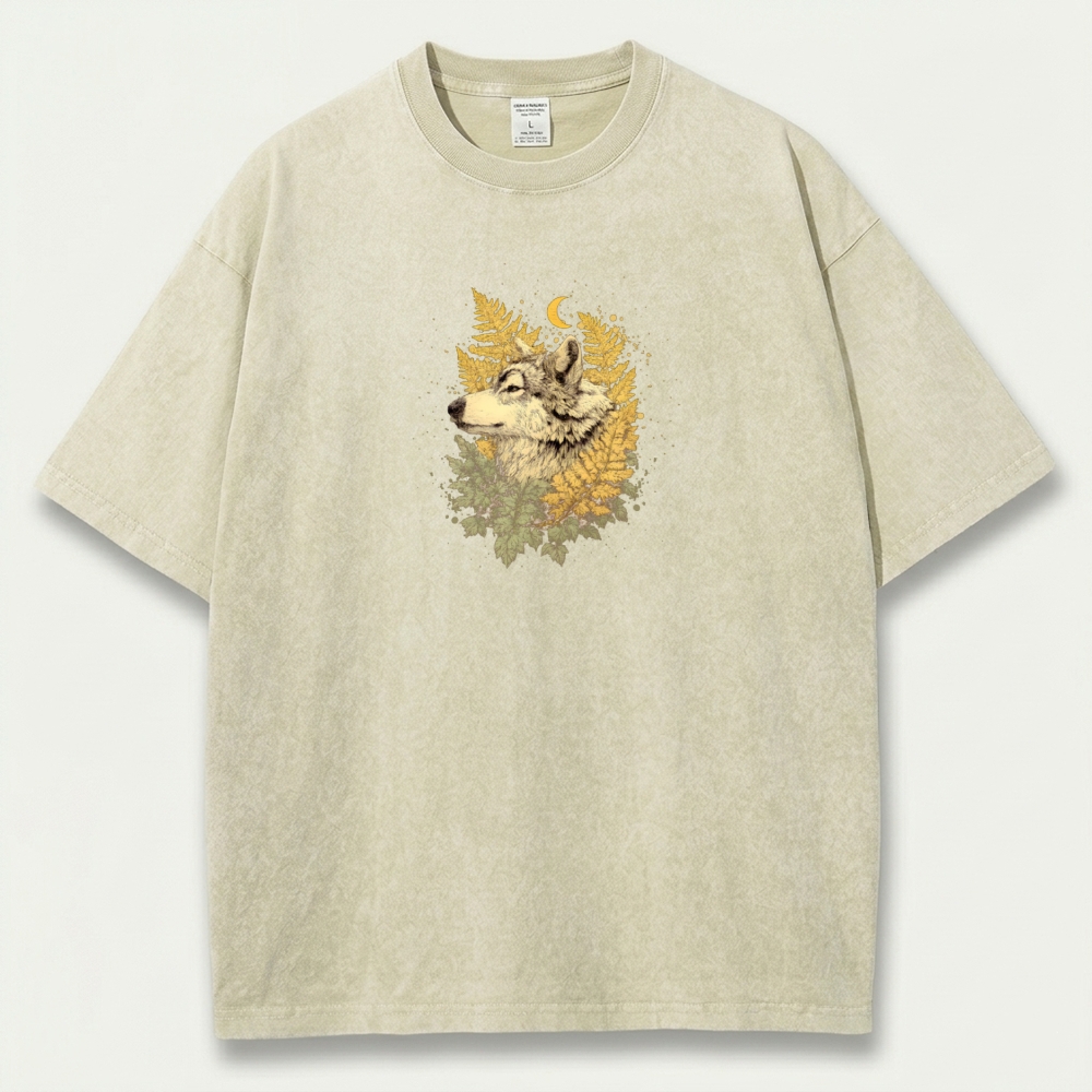 Wolf Weed Vintage Organic Cotton Trail Tee-HikeVista