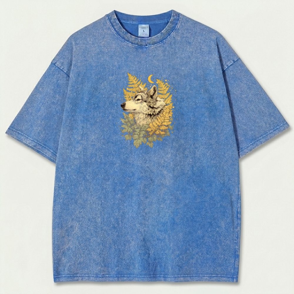 Wolf Weed Vintage Organic Cotton Trail Tee-HikeVista