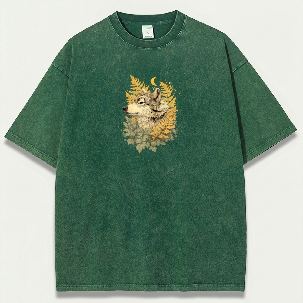 Wolf Weed Vintage Organic Cotton Trail Tee-HikeVista