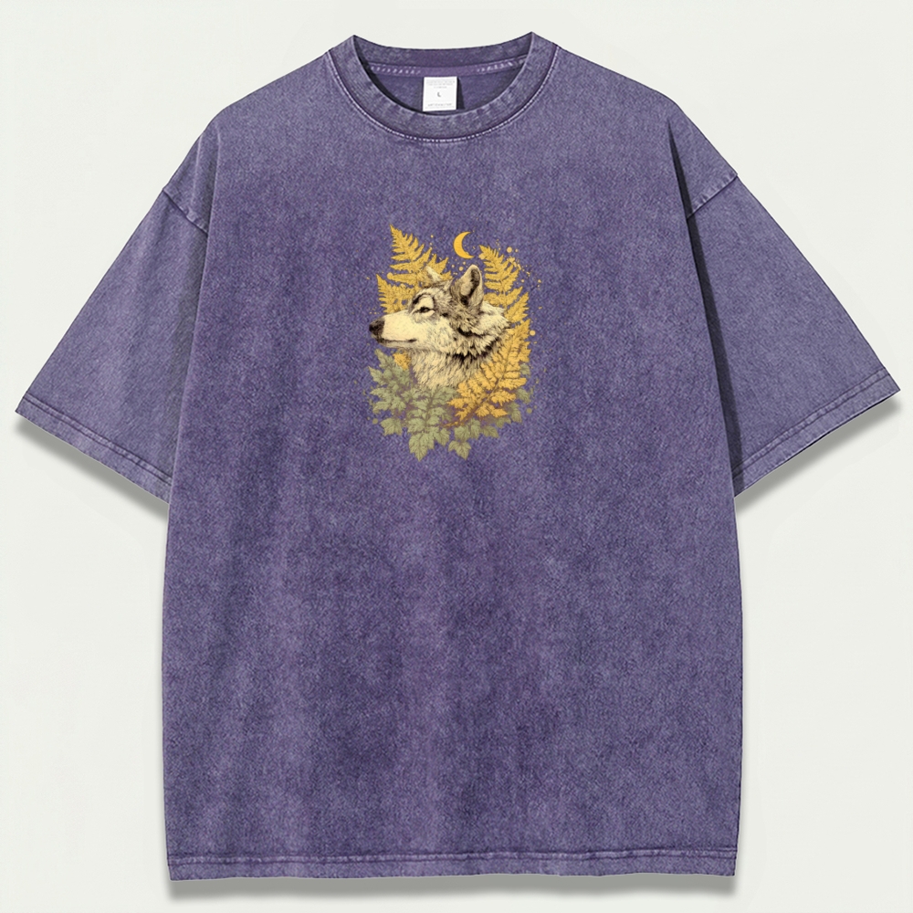 Wolf Weed Vintage Organic Cotton Trail Tee-HikeVista