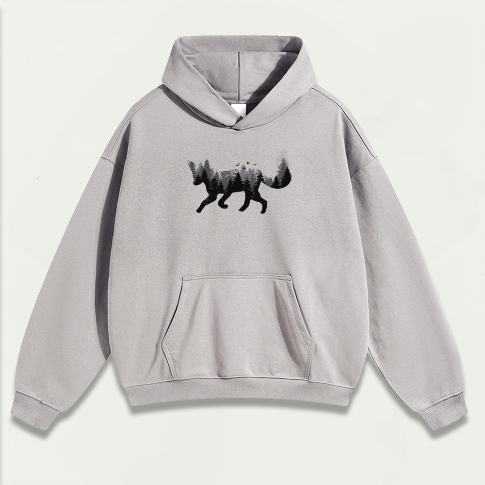 Fox Forest Heavyweight Hiking Hoodie-HikeVista