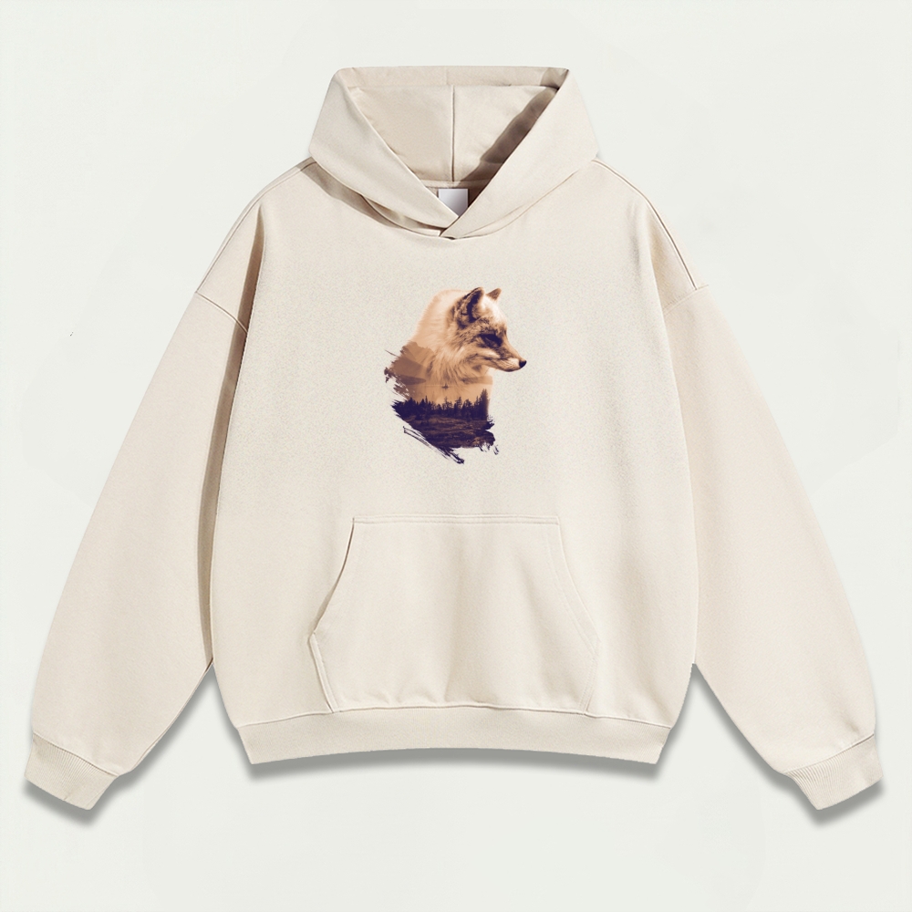 Fox Forest Heavyweight Hiking Hoodie-HikeVista