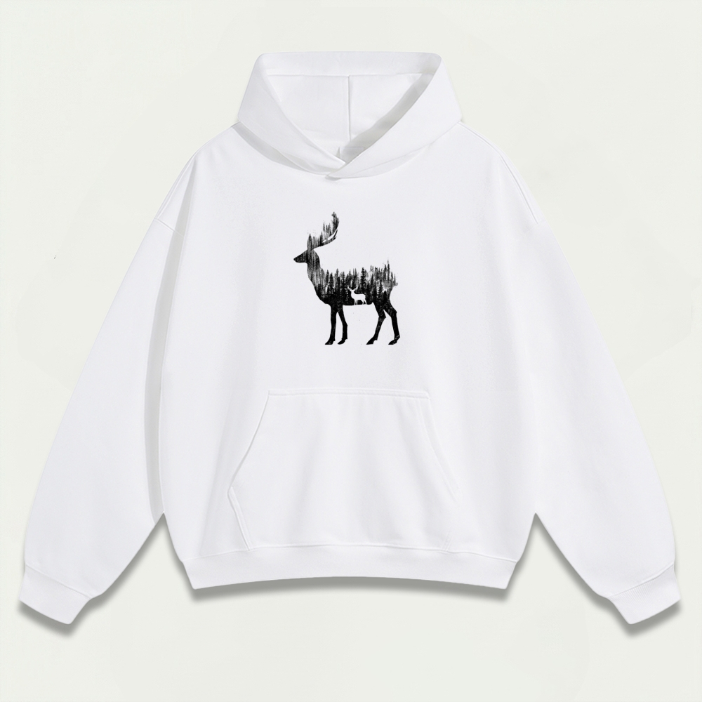 Elk Forest Heavyweight Hiking Hoodie-HikeVista