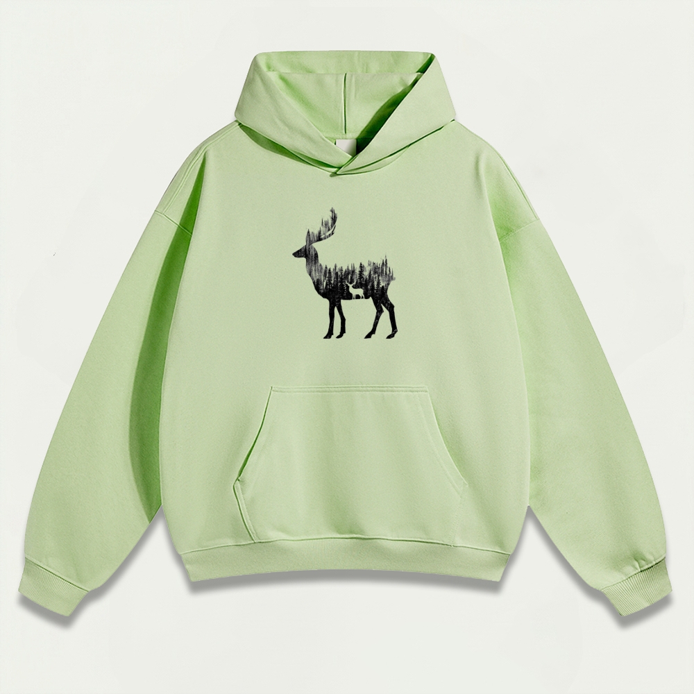 Elk Forest Heavyweight Hiking Hoodie-HikeVista