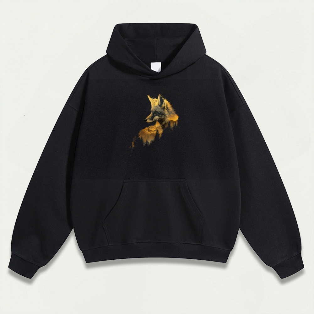 Fox Forest Heavyweight Hiking Hoodie-HikeVista