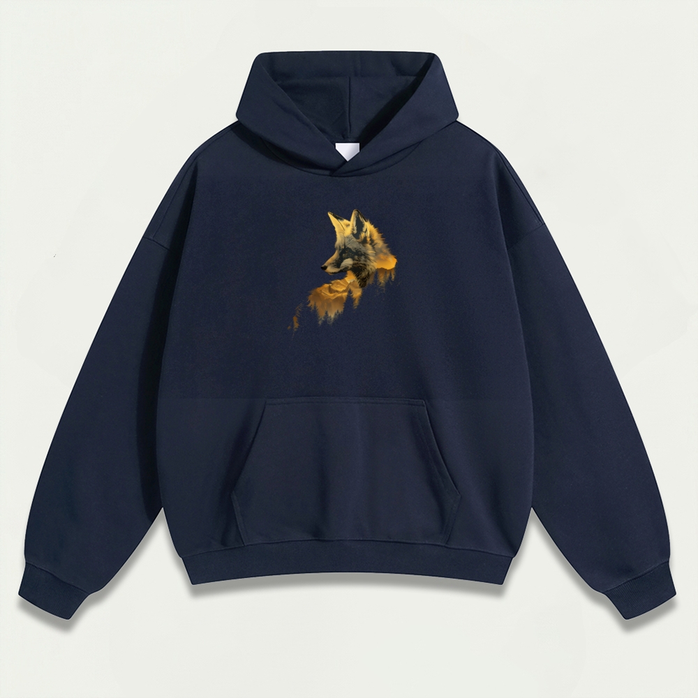 Fox Forest Heavyweight Hiking Hoodie-HikeVista