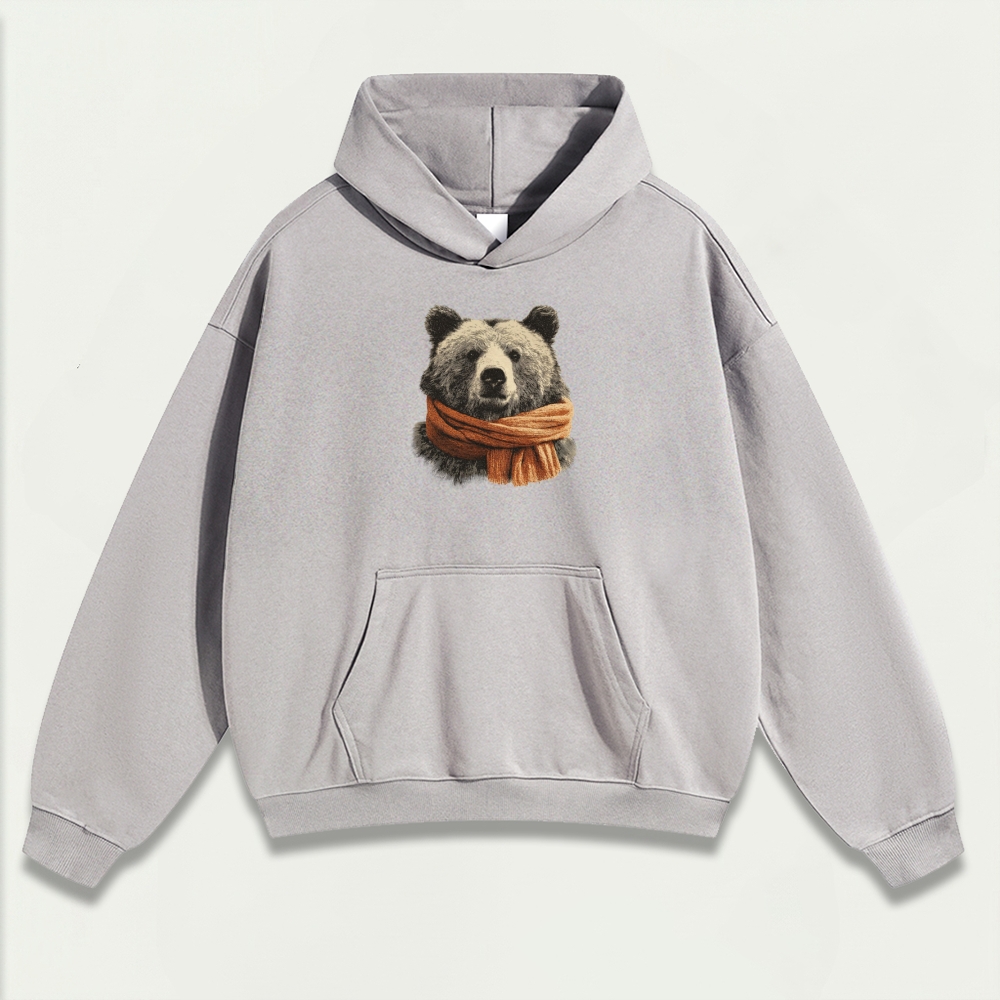 Bear Heavyweight Hiking Hoodie-HikeVista