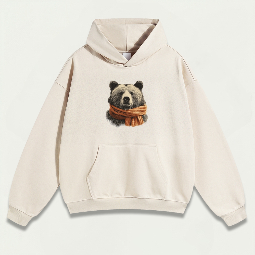 Bear Heavyweight Hiking Hoodie-HikeVista