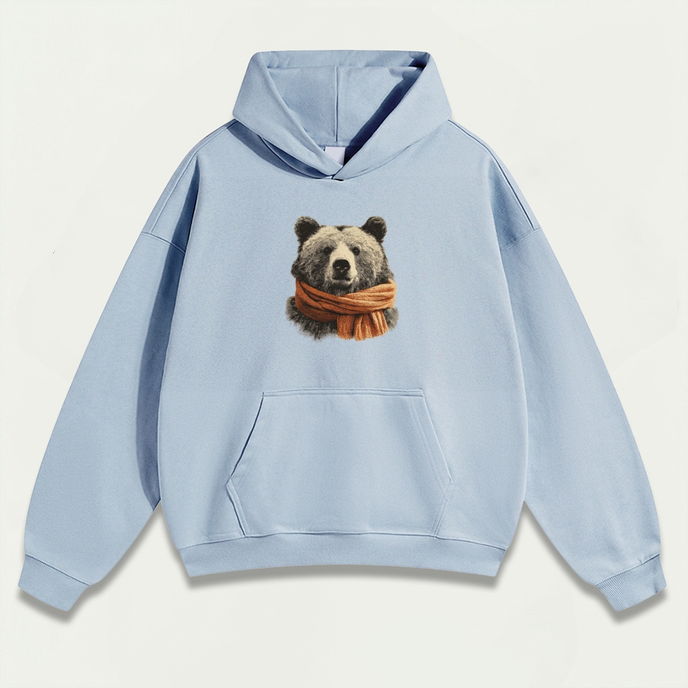 Bear Heavyweight Hiking Hoodie-HikeVista