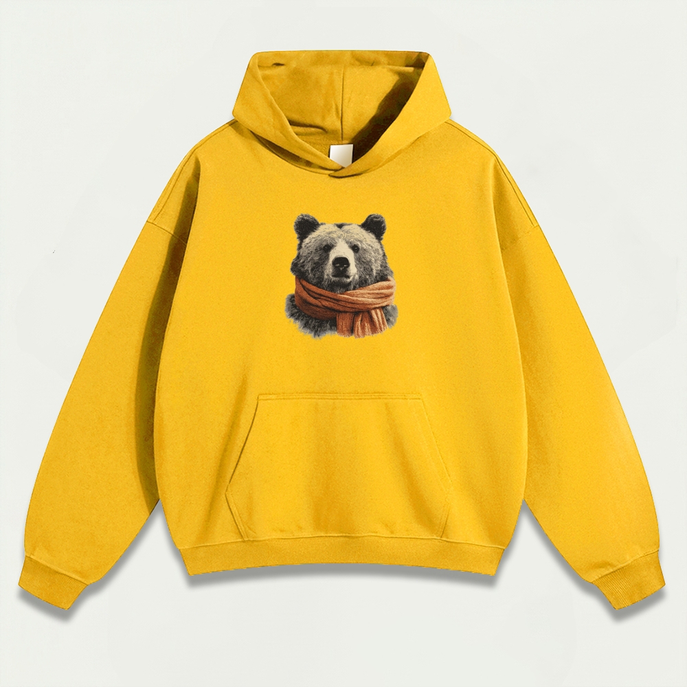 Bear Heavyweight Hiking Hoodie-HikeVista
