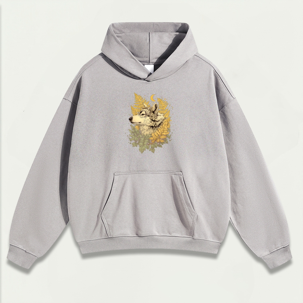 Wolf Weed Heavyweight Trail Hoodie-HikeVista