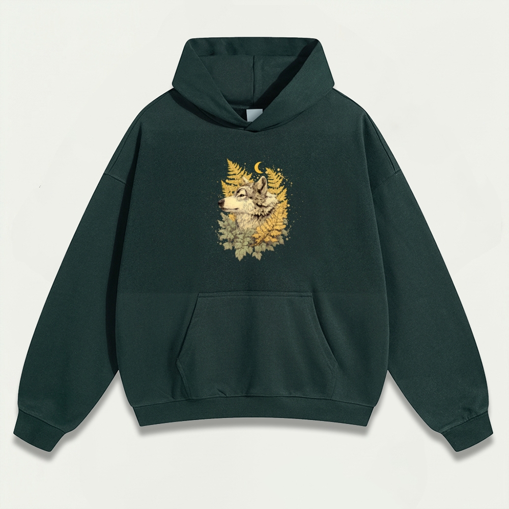 Wolf Weed Heavyweight Trail Hoodie-HikeVista